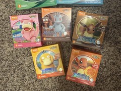 BLOKEES: Pokemon Lot Of 7 Snorlax, Psyduck, Charmander, Machop, Scyther, Evee,