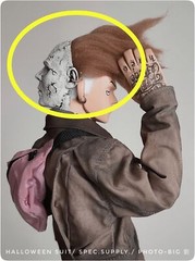 1/6 DIY Doll Halloween Cosplay Jason Mask Model DIY 12” Action Figure Scene