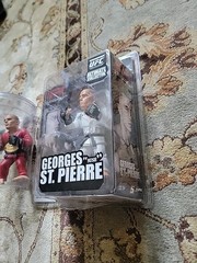 Georges St-Pierre GSP Figures UFC Belt Or Finger Ring W/ 2 Panini Prizm Cards