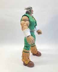 Capcom Sota Toys Street Fighter T. Hawk Figure Green Clothes Round 2 Wave 8″
