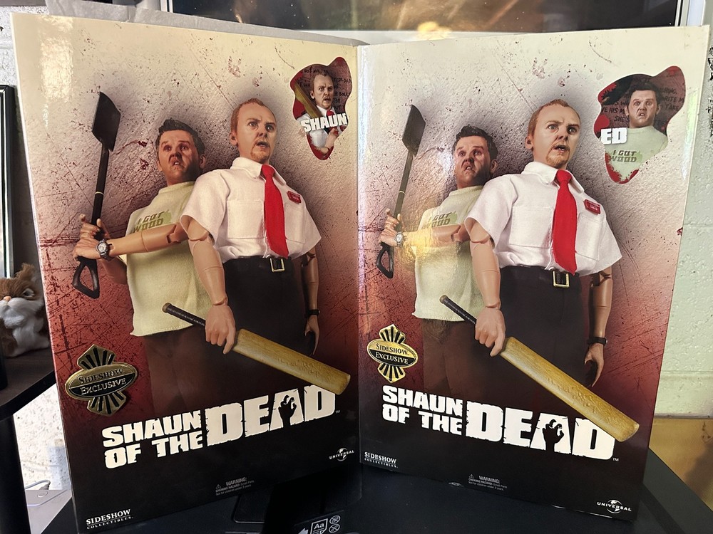 Sideshow Collectibles Shaun Of The Dead Figure 1/6 : Shaun & Ed