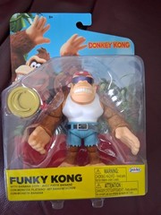 Funky Kong (Donkey Kong) 4” Jakks Pacific Figure New Sealed