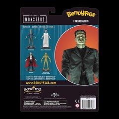 BendyFigs The Noble Collection NN1166 License Frankenstein, Multicoloured, Mediu
