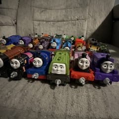 Thomas & Friends Take N Play Diecast Train Lot 30+ Engines Vehicles Mattel