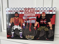 GCW Death Match 2-Pack (Matt Cardona & Nick Gage) Toy Wrestling Figures