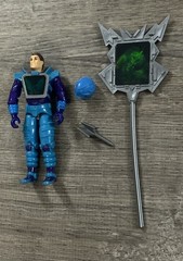 Visionaries Arzon Action Figure Weapon Helmet Chest Plate Staff Complete READ