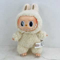 POP MART Labubu The Monsters Exciting Macaron Series Plush Dolls – Soymilk