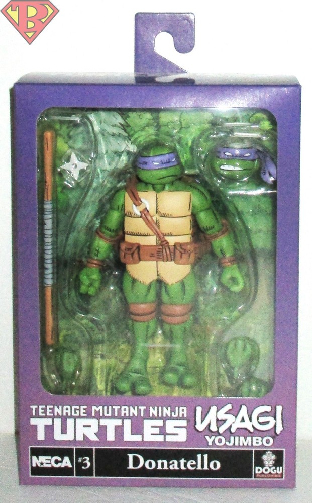 DONATELLO TMNT x USAGI YOJIMBO 7″ Scale 5.5″ Action Figure #3 Neca MINT 2026
