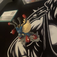 🔥 Mega Lucario ex Figurine ONLY Pokémon Mega Lucario ex Figure Collection 🔥