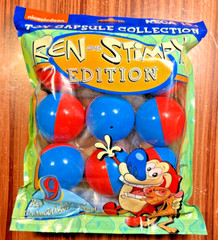 NECA 2022 HALLOWEEN TOY CAPSULE COLLECTION REN AND STIMPY EDITION BAG OF 9 NEW