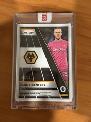 Panini Soccer Obsidian Daniel Bentley Auto Orange /25 Rookie One Touch