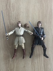 Hasbro Star Wars The Black Series Anakin Skywalker and Obi Wan Kenobi ROTS