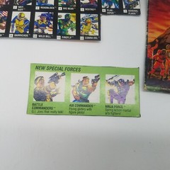 Vintage GI JOE Advertising Lot Catalog, Promos, Card Cutouts