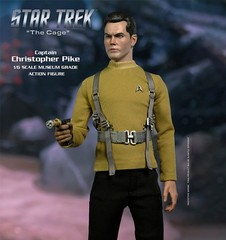 EXO-6 Star Trek The Original Series Christopher Pike (The Cage) 1/6 Scale Figure