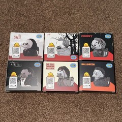 Five Below Exclusive Black & White Horror Mini Tubbz Bundle