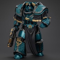 HiPlay JOYTOY Warhammer 1/18 Lernaean Terminator with Volkite Charger Figures
