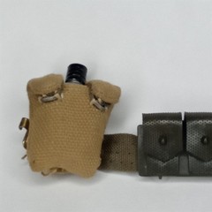 Vintage 1960s Hasbro G.I. Joe Action Soldier M1 Garand Cartridge Belt & Canteen