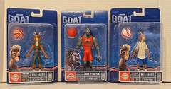 GOAT: The Movie 5″ action figures Featur. Mane Attraction & Will Harris-SET of 3