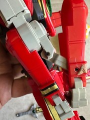 1994 Mighty Morphin Power Rangers Deluxe Thunder Megazord Near Complete