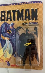 1989 SPANISH BATMAN STAR TOYS CARDED 5”T FIGURE SEALED..