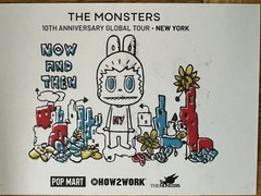 Pop Mart NYC Exhibit 10 Year Anniversary Sealed Labubu MONSTERS by Monsters Set