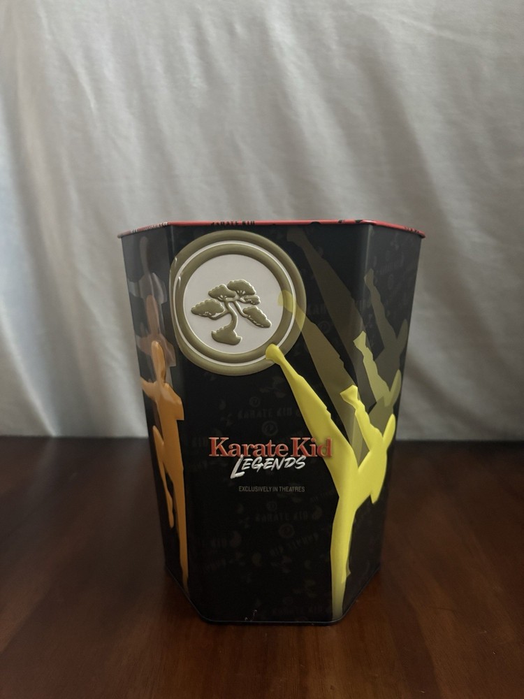 Cinemark 2025 Karate Kid Legends Everything Is Karate Collectible Bucket