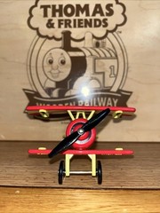 TIGER MOTH ! THOMAS FRIENDS TRAIN ERTL DIECAST SODOR BI PLANE BANDAI JAPAN