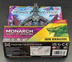 MonsterVerse Godzilla Figure Set of 3 Titanus Scylla, Mothra & Ion Dragon NIB