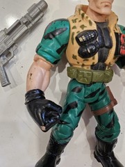 VTG HASBRO 1998 Small Soldiers Chip Hazard 6.5″ W Arm Cannon Action Figure Hero