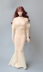 1/6 Female Ultra-thin Ice Silk Stretch Bodycon Skirt Fit 12″ PH Action Figure