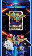 Metal Cardbot S Season2 Deep Bite + Rock Crush Transformer Robot Figure Toy 2025