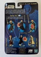 NEW Star Wars AOTC Saesee Tiin Jedi Master Hasbro 2002 #20