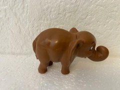 Boley 2001 Brown PVC Vinyl Elephant Figure 1.75″ x 3″ Long