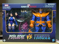HASBRO MARVEL LEGENDS GAMERVERSE 6″ PSYLOCKE VS THANOS 2-PACK CAPCOM