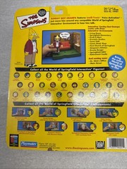 2002 The Simpsons Intelli-Tronic Series 9 Sunday Best Grampa 5″ Figure MOC