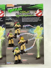 Playmates NINJA Ghostbusters TMNT Action Figures Complete Set of 4 SEALED -i01