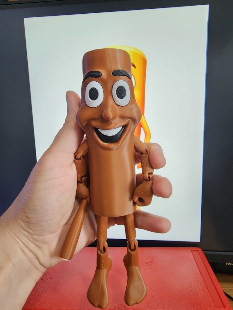 Italian Brainrot Tung Tung Sahur – Limited Edition Physical Figure Toy Meme