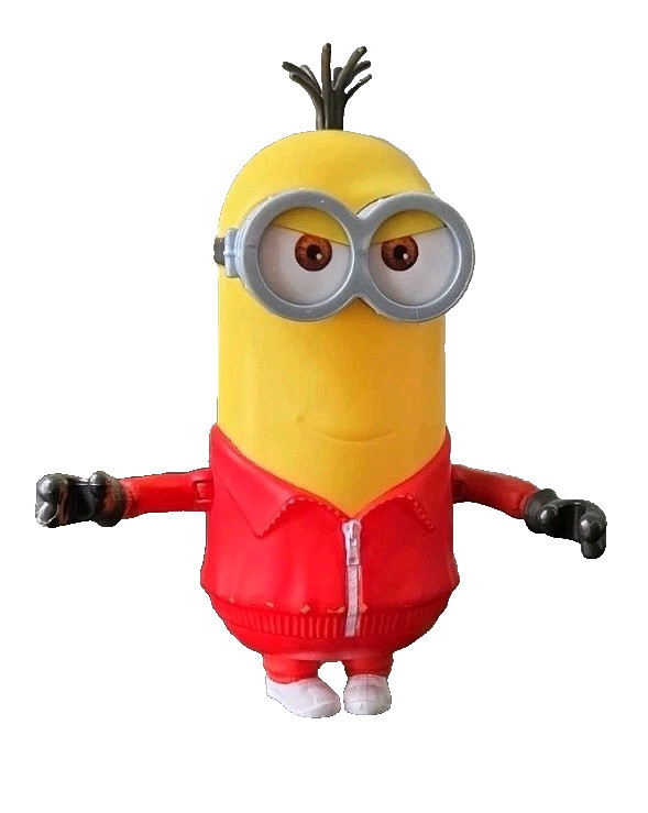 Minions KEVIN in Red Track Jogging suit 2.25″ Figure