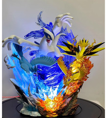 Cartoon Legendary Bird GK PVC LED Light Figure Model Statue 35 cm Collectible
