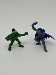 The Riddler & Batman Figures 2011 McDonalds Happy Meal Toy DC Comics 3.5 In …22