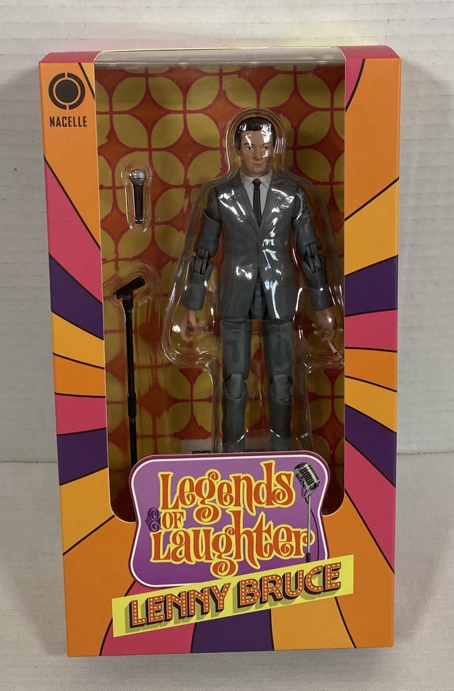 Legends of Laughter – Lenny Bruce – 6 Inch Action Figure NEW Nacelle