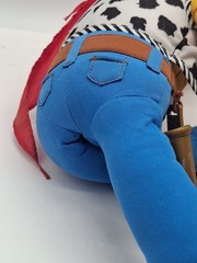 Vintage Toy Story Lifesize Woody Giant 2.5 Ft. Plush RARE PIXAR Mattel Disney