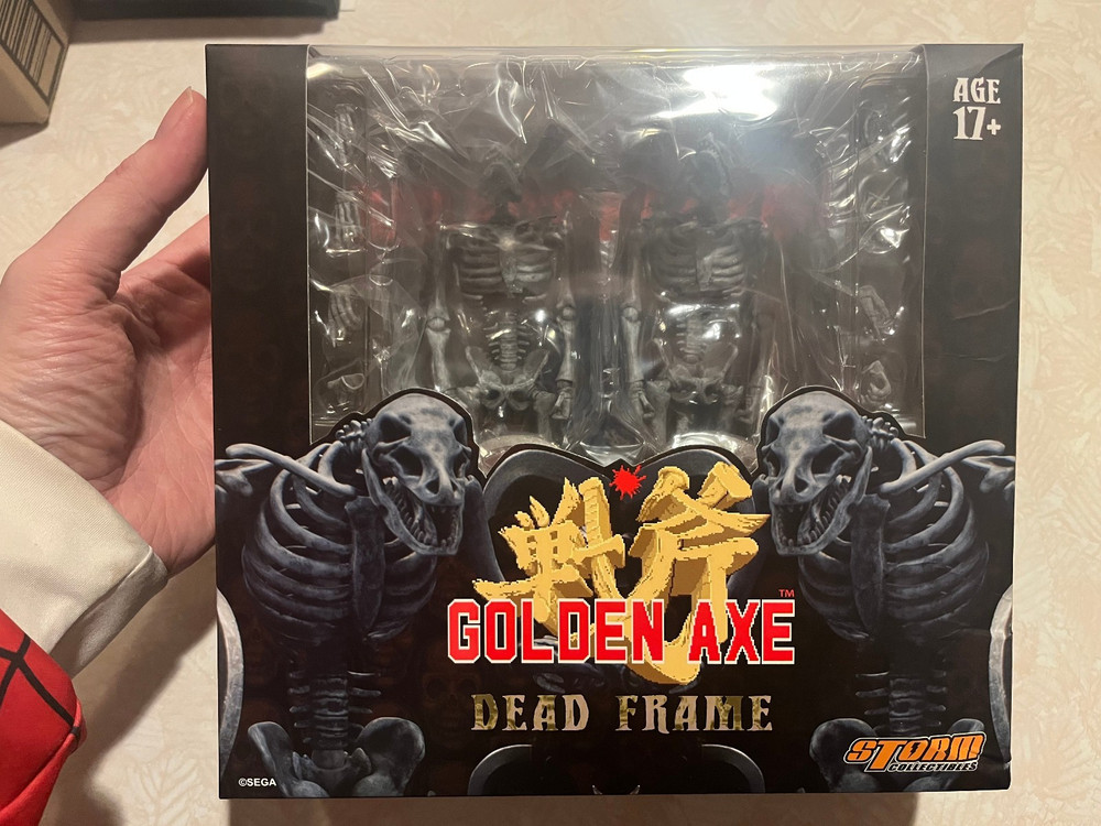 Storm Collectibles Golden Axe Dead Frame 2-Pack NEW SEALED dented box