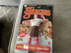 Mattel LJN WWE Superstars Series 3 Rowdy Roddy Piper Chase Black Card