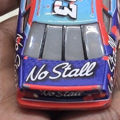 Disney Pixar Cars Todd Marcus #123 No Stall Piston Cup Race