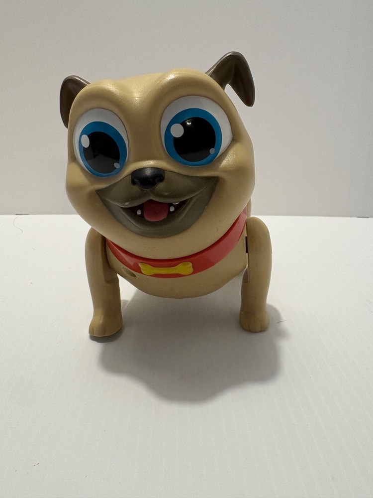 Disney Junior Puppy Dog Pals Surprise Action Rolly Walking Talking Toy Animal