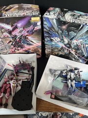 1/100 MG Bandai JUSTICE GUNDAM ZAFT Mobile Suit ZGMF-Z09A Freedom Z.A.F.T. X10A