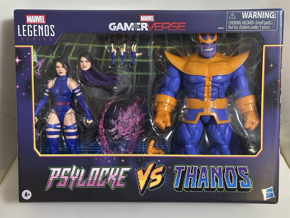 Marvel Legends Gamerverse Psylocke vs Thanos Target Excl – IN HAND