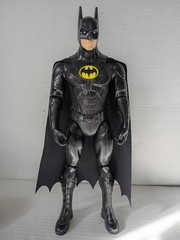 DC Batman The Flash Michael Keaton 12 Inch action figure toy black yellow 1:12
