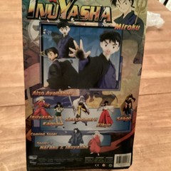 InuYasha Miroku w/ Interchangeable Hands & Staff Action Figure Toynami NEW